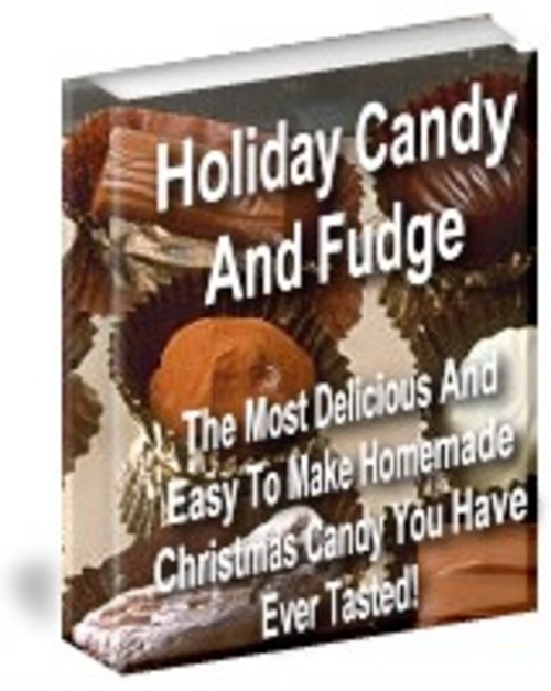 Product picture *New* Holiday Candy and Fudge with PLR 2011
