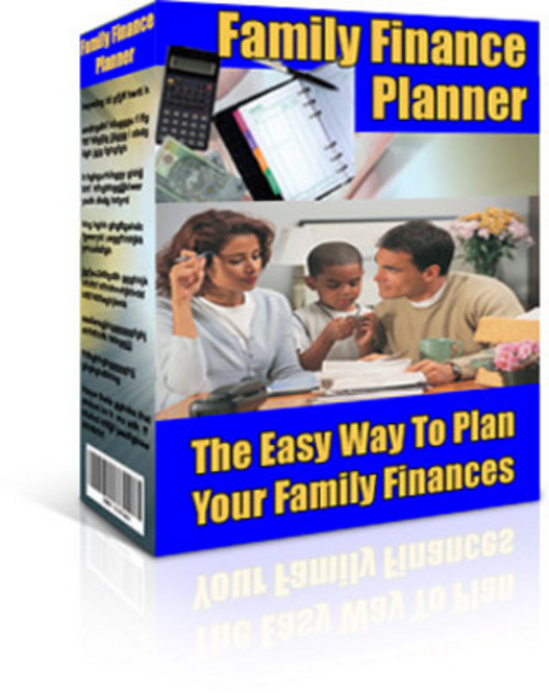 Product picture *New* Family Finance Planner With MRR 2011