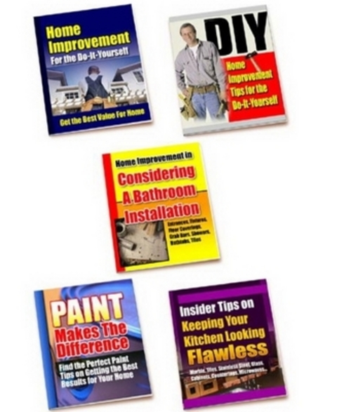 Product picture *New* 5 Home-Improvement Reports (with PLR) 2011