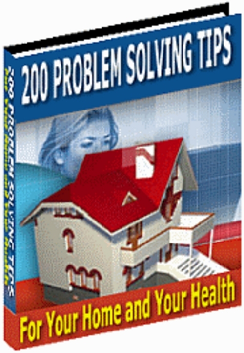 Product picture *New* 200 House Hold Tips With Master Resale Rights. 2011