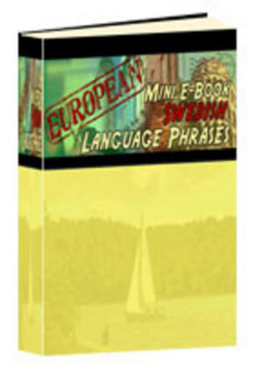 Product picture *New* SWEDISH PHRASE BOOK 2011